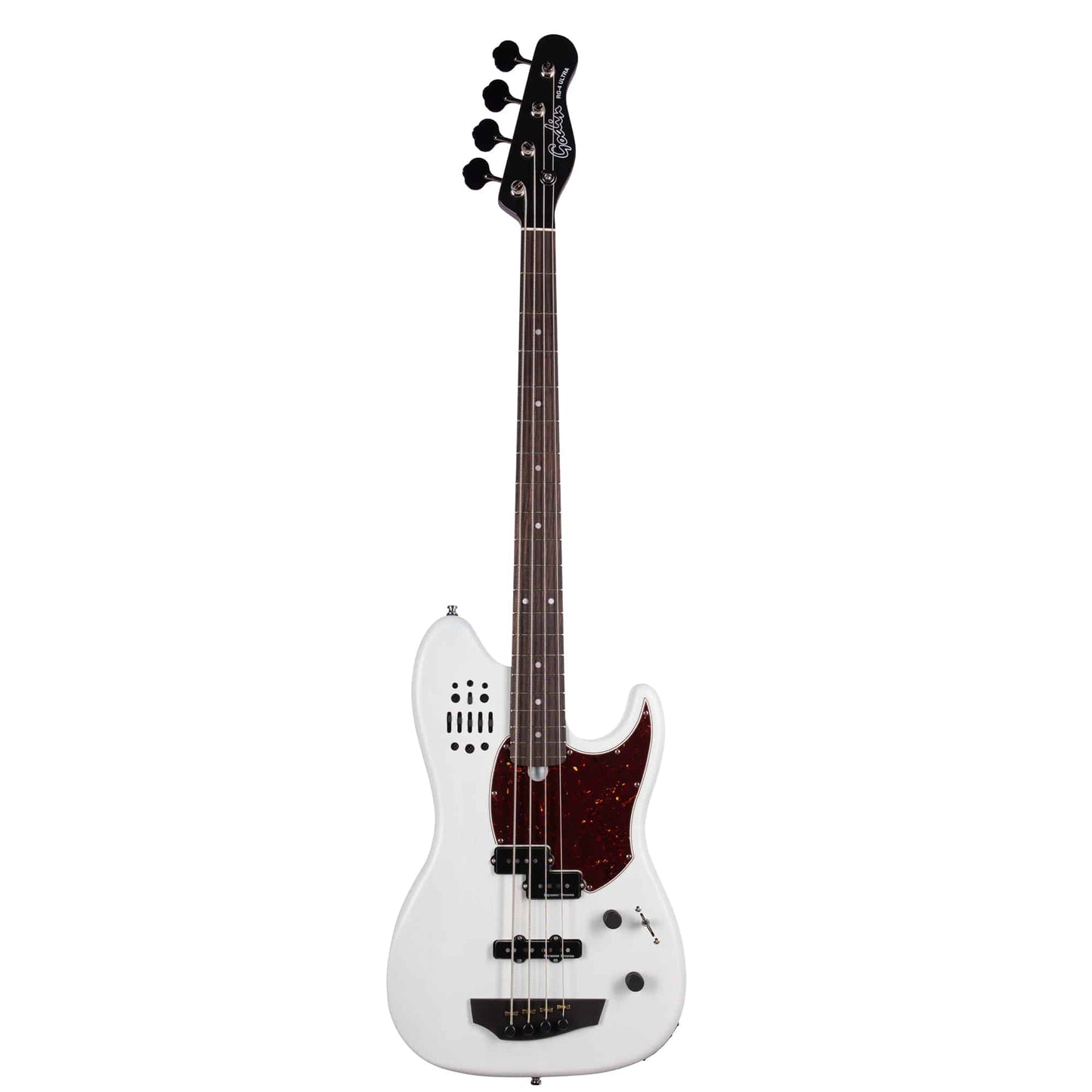 Godin RG-4 Ultra Carbon White bass guitar w/bag