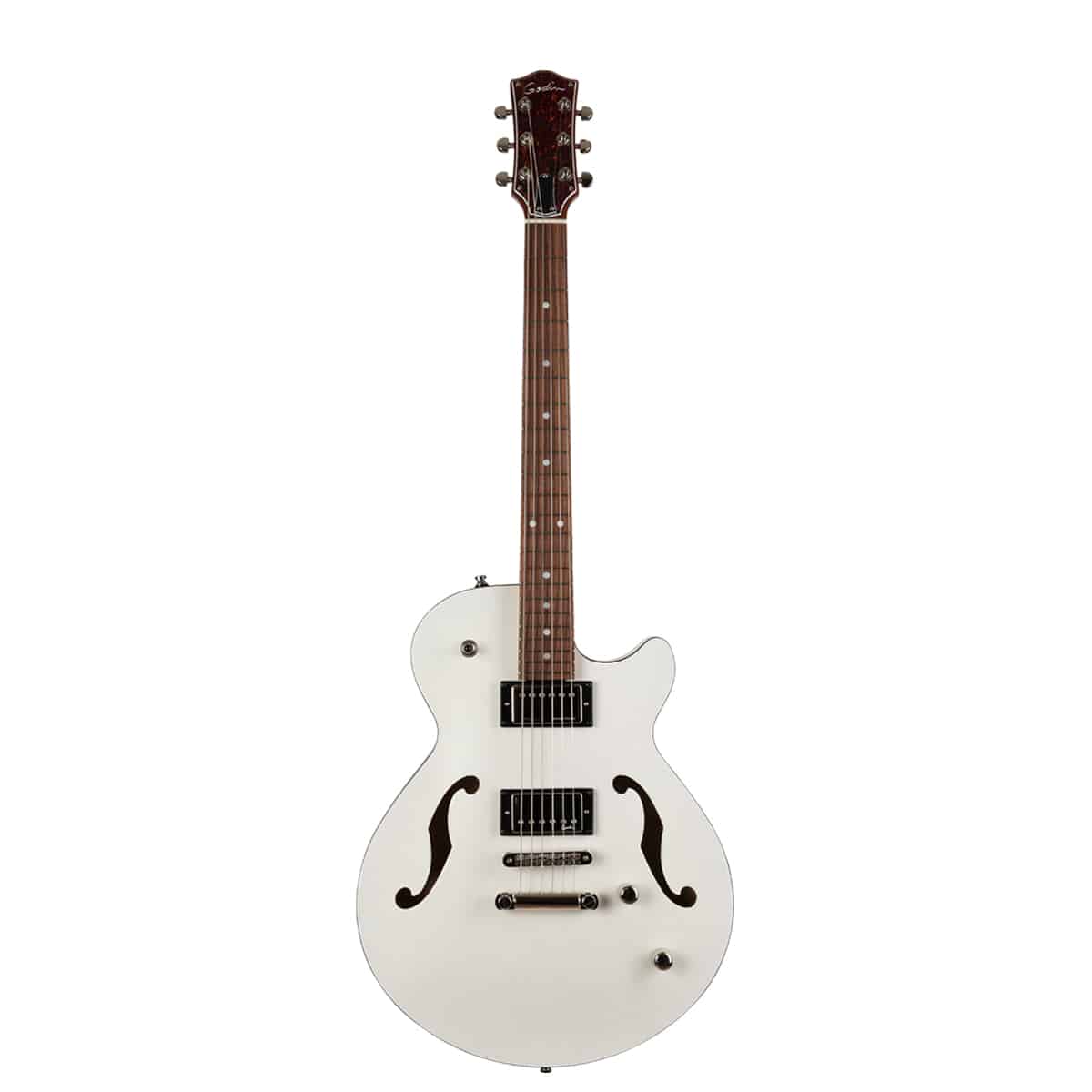 Godin Montreal Premiere HY TRans Shite w/bag