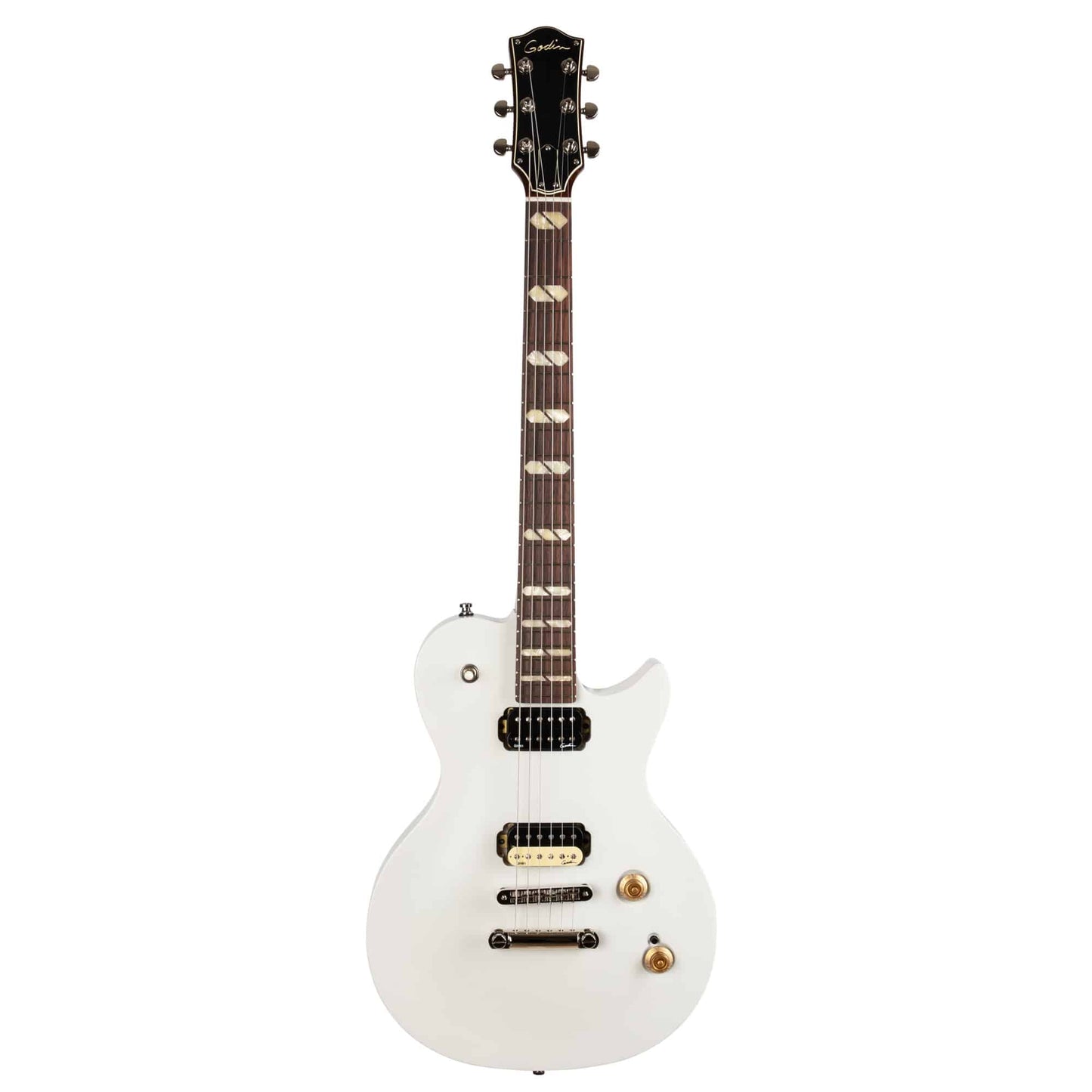 Godin Summit Classic HT Transparent White w/bag