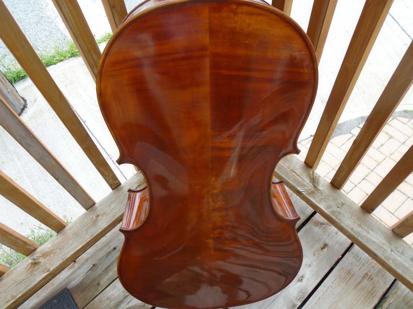 Eastman VC405 cello / hard foam case