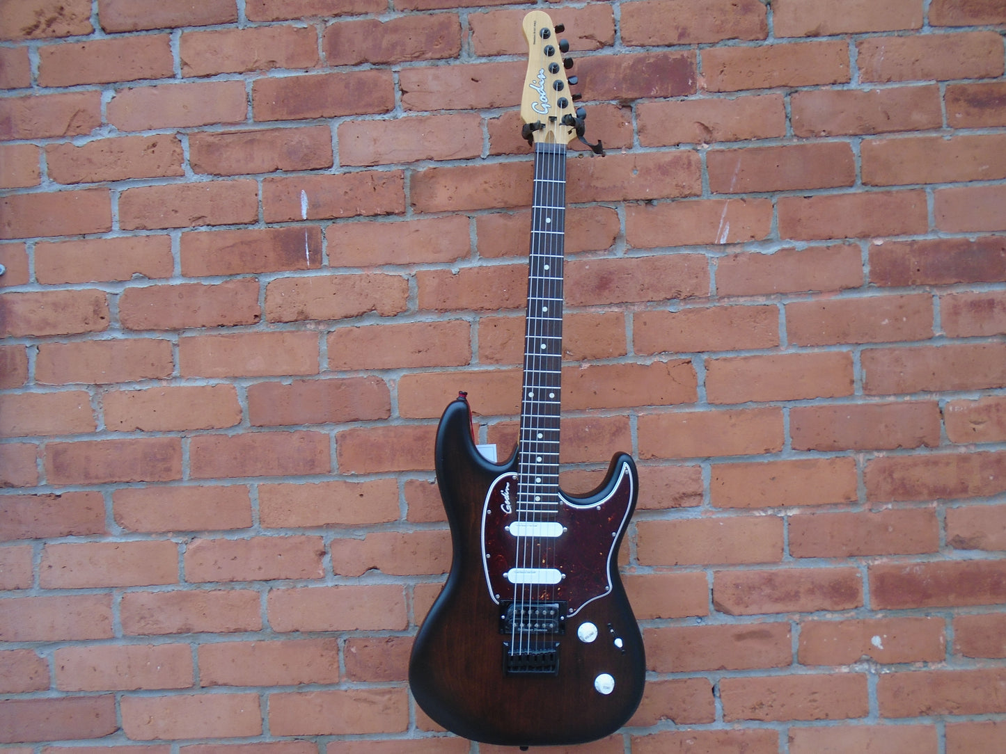 Godin session R PRO Bourbon Burst sf w/bag