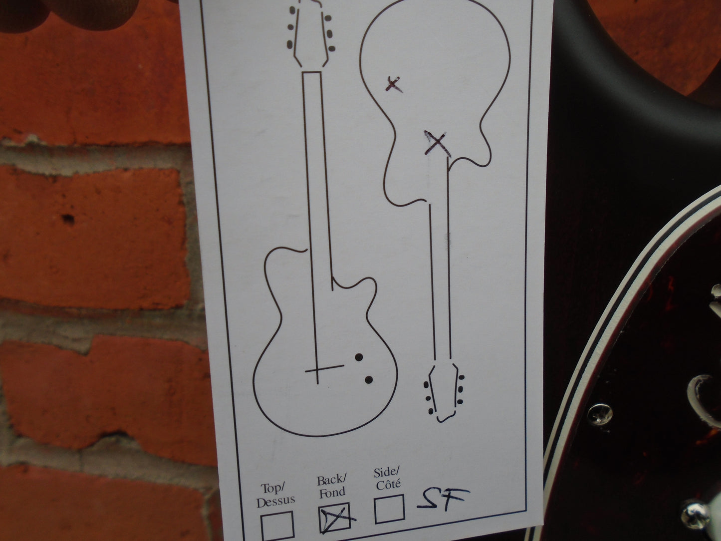 Godin session R PRO Bourbon Burst sf w/bag