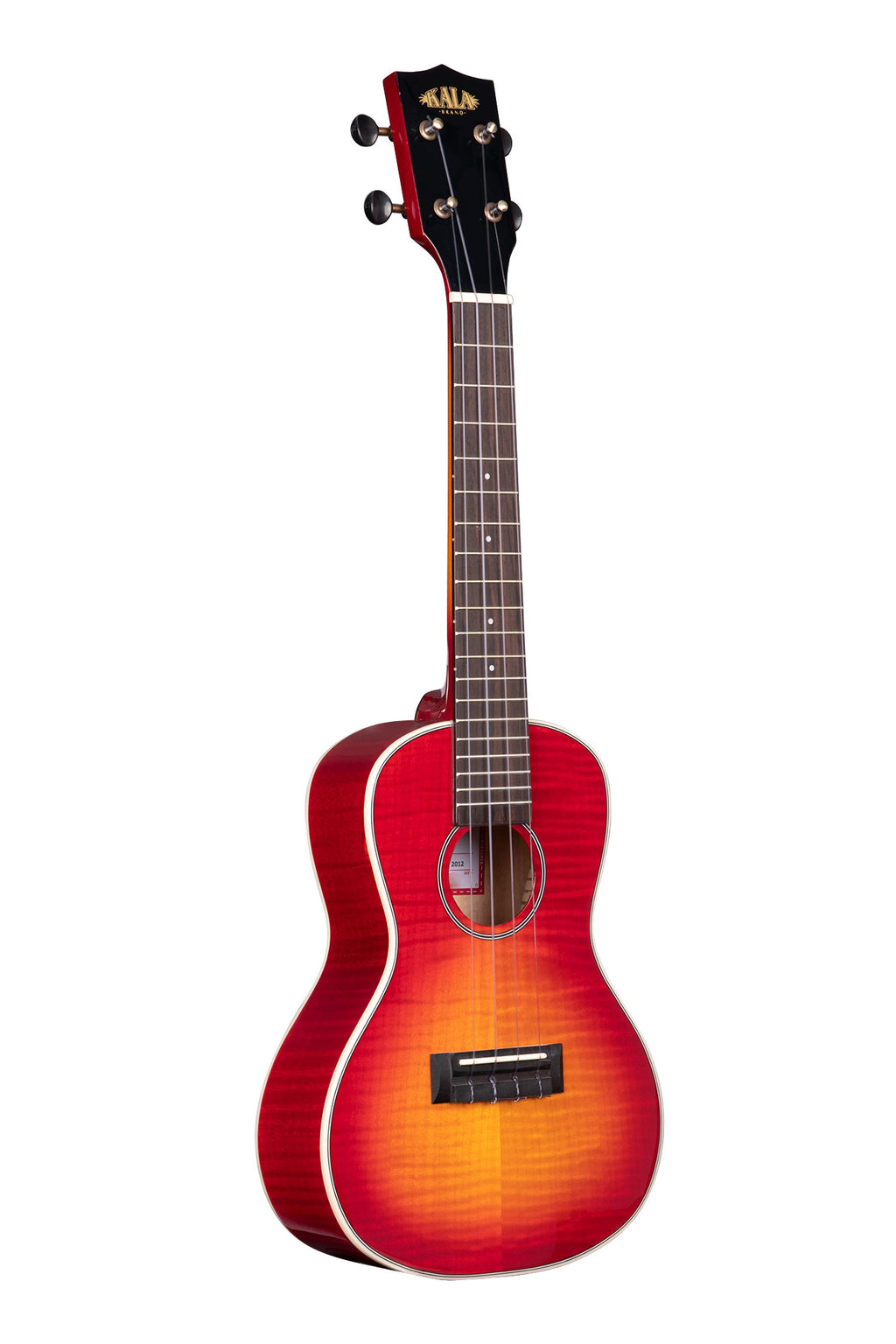 Kala KA-FMCB-T Gloss Flame Maple Cherry Burst Concert Ukulele