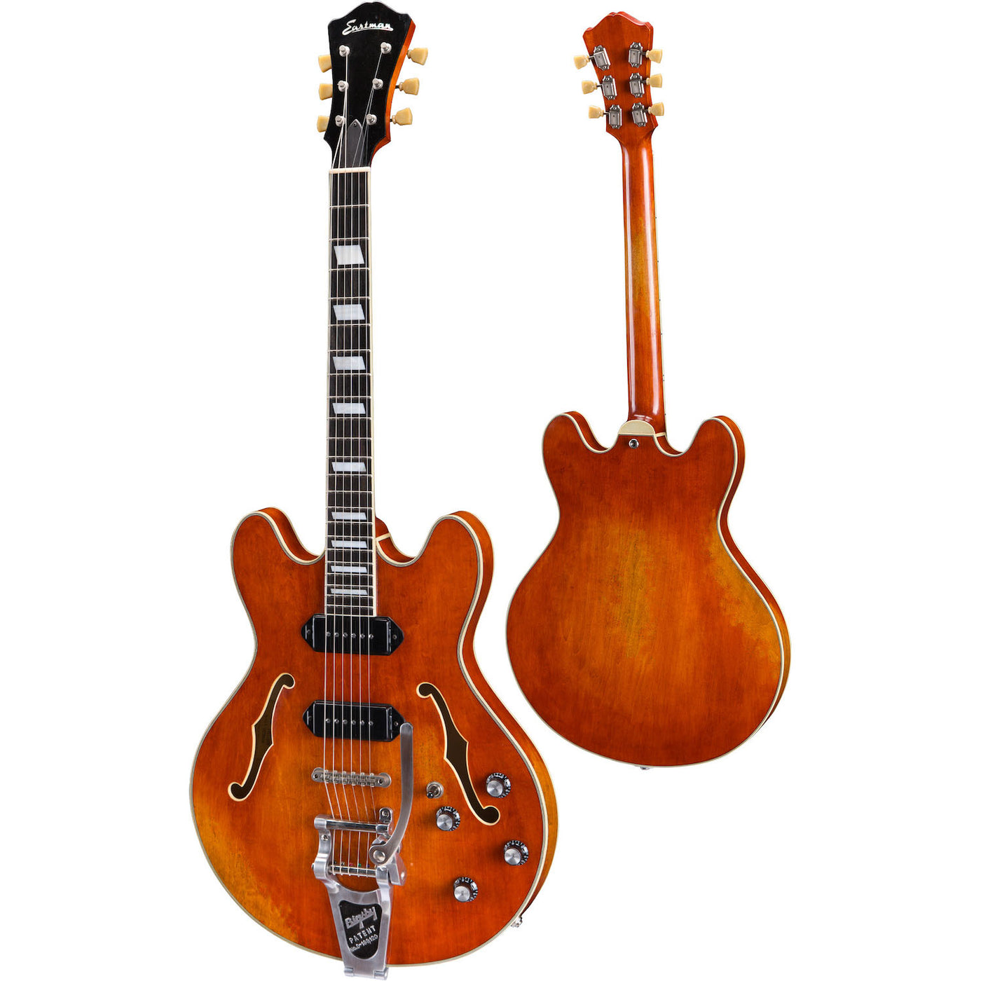 Eastman T64/V-red guitar w/hard case