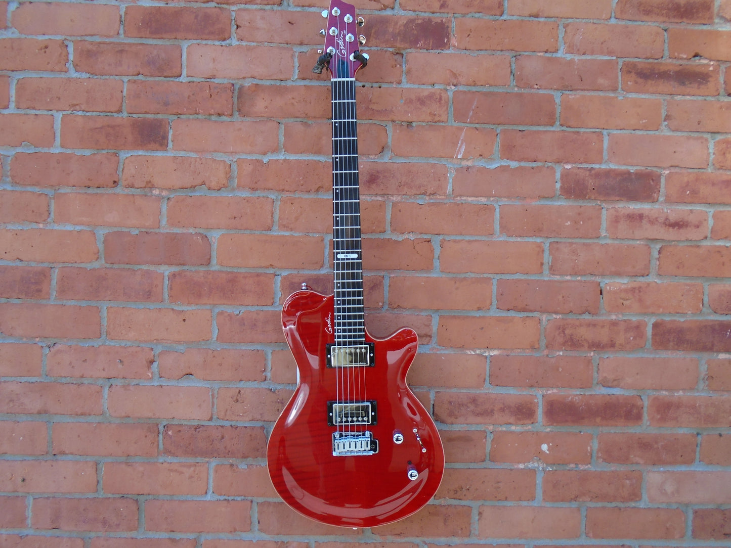 Godin DS-1 w/bag  Daryl Stuermer Signature B stock-dark spot on the side