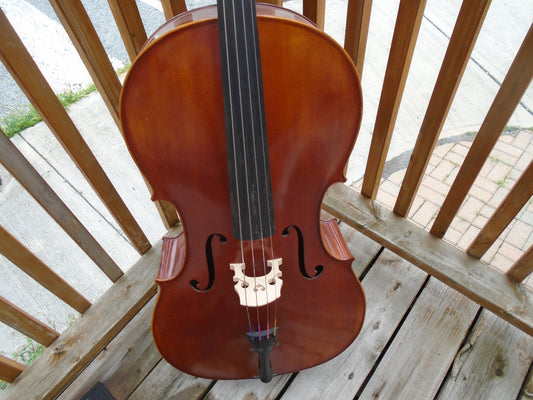 Eastman VC405 cello w/carbonfibre bow  & bag