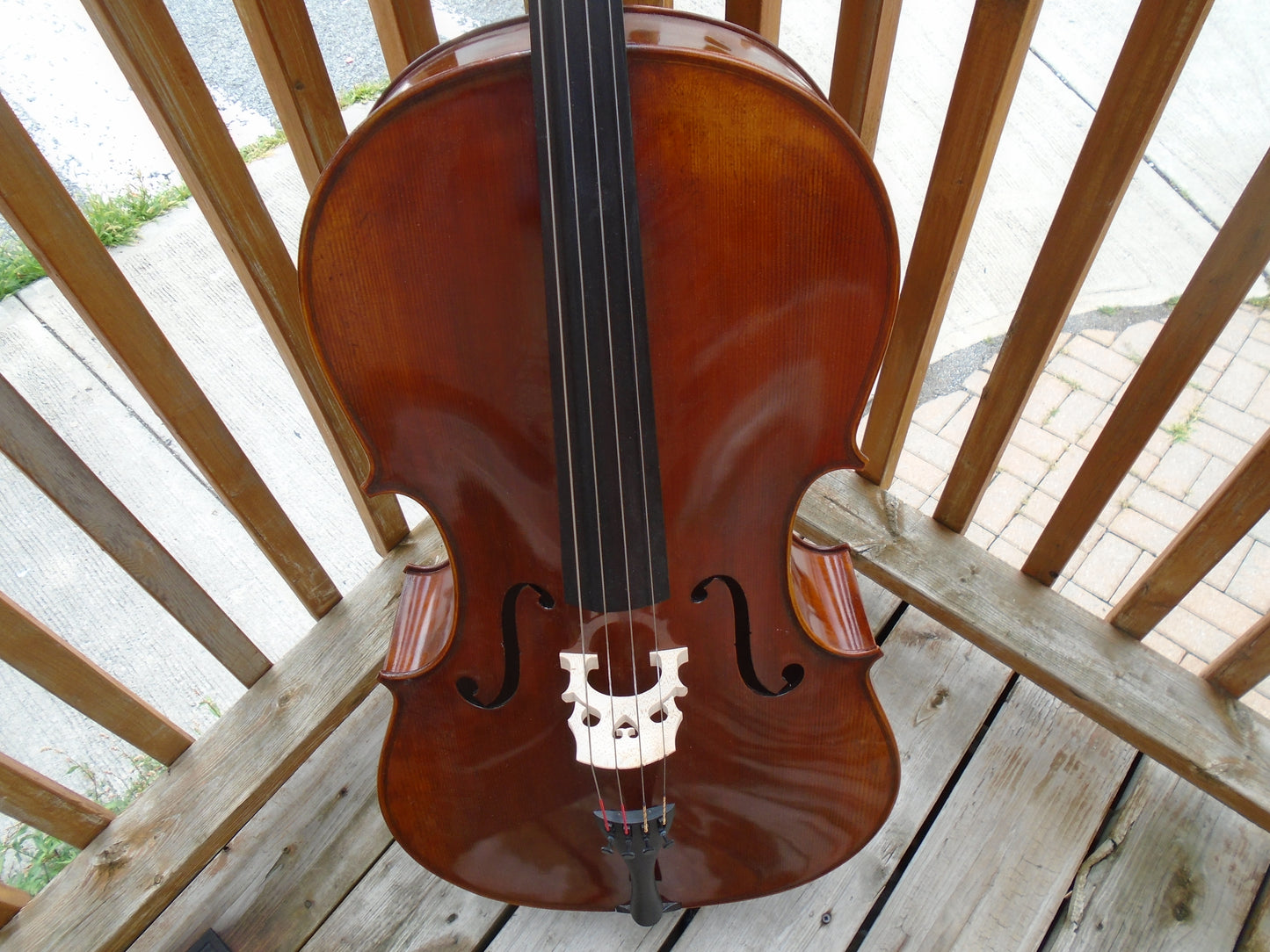 Eastman VC405 cello w/carbonfibre bow  & bag