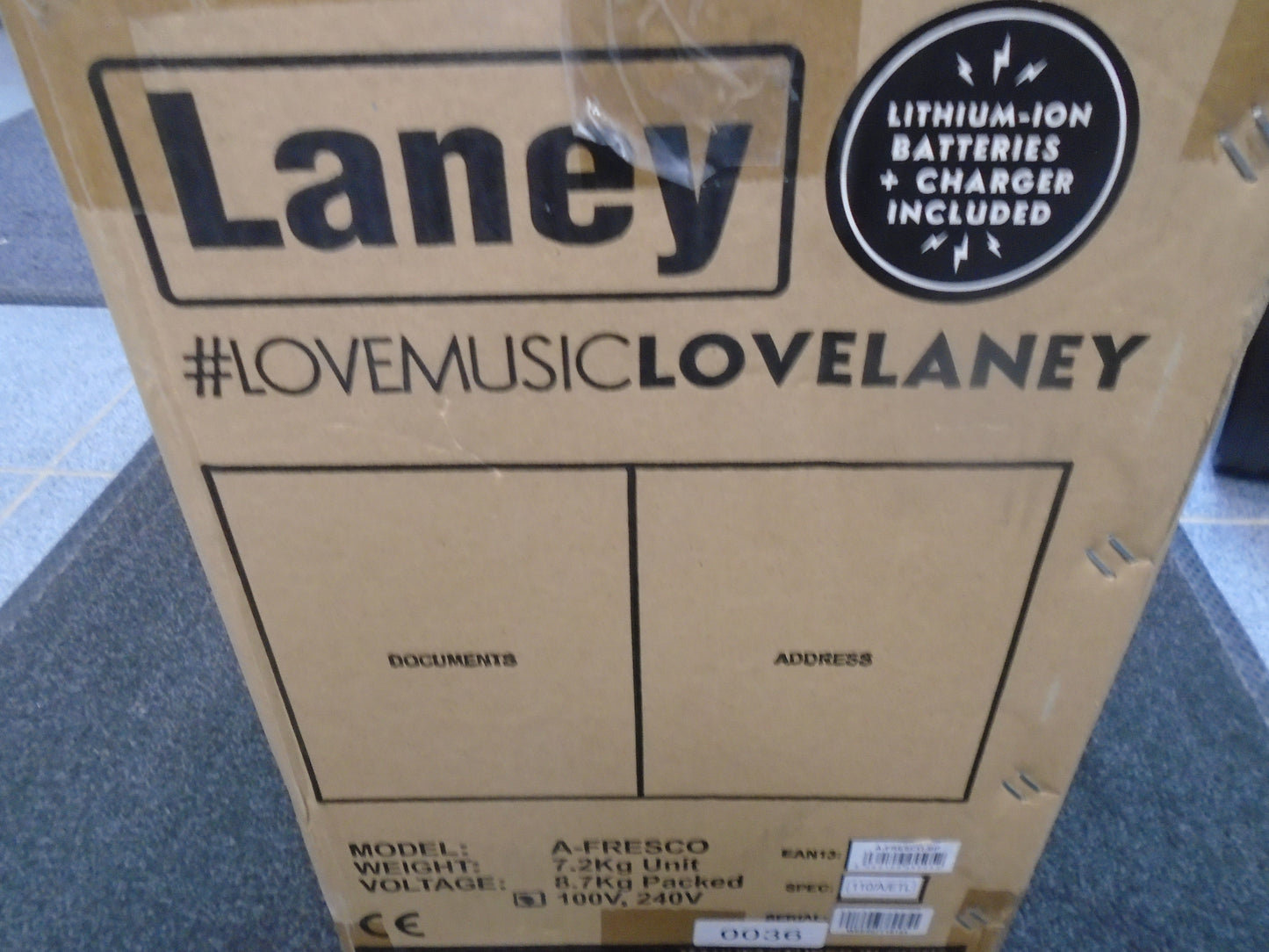 Laney A-Fresco acoustic guitar amplifier