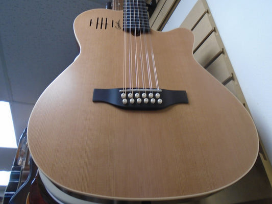 Godin A12 Natural SG sf w/bag-store demo