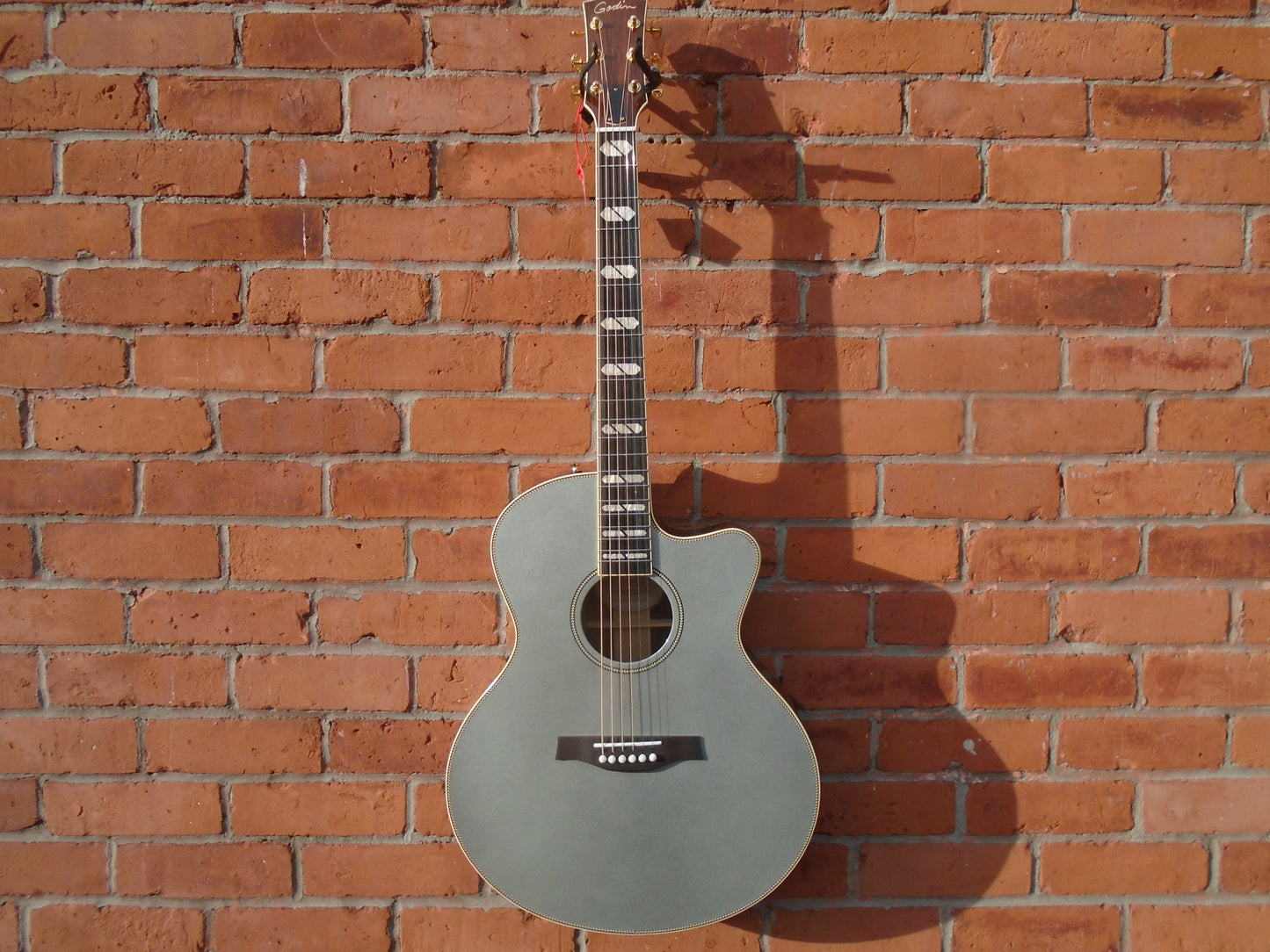 Godin Connairsseur MJ RW Satina Grey SF w/hard case