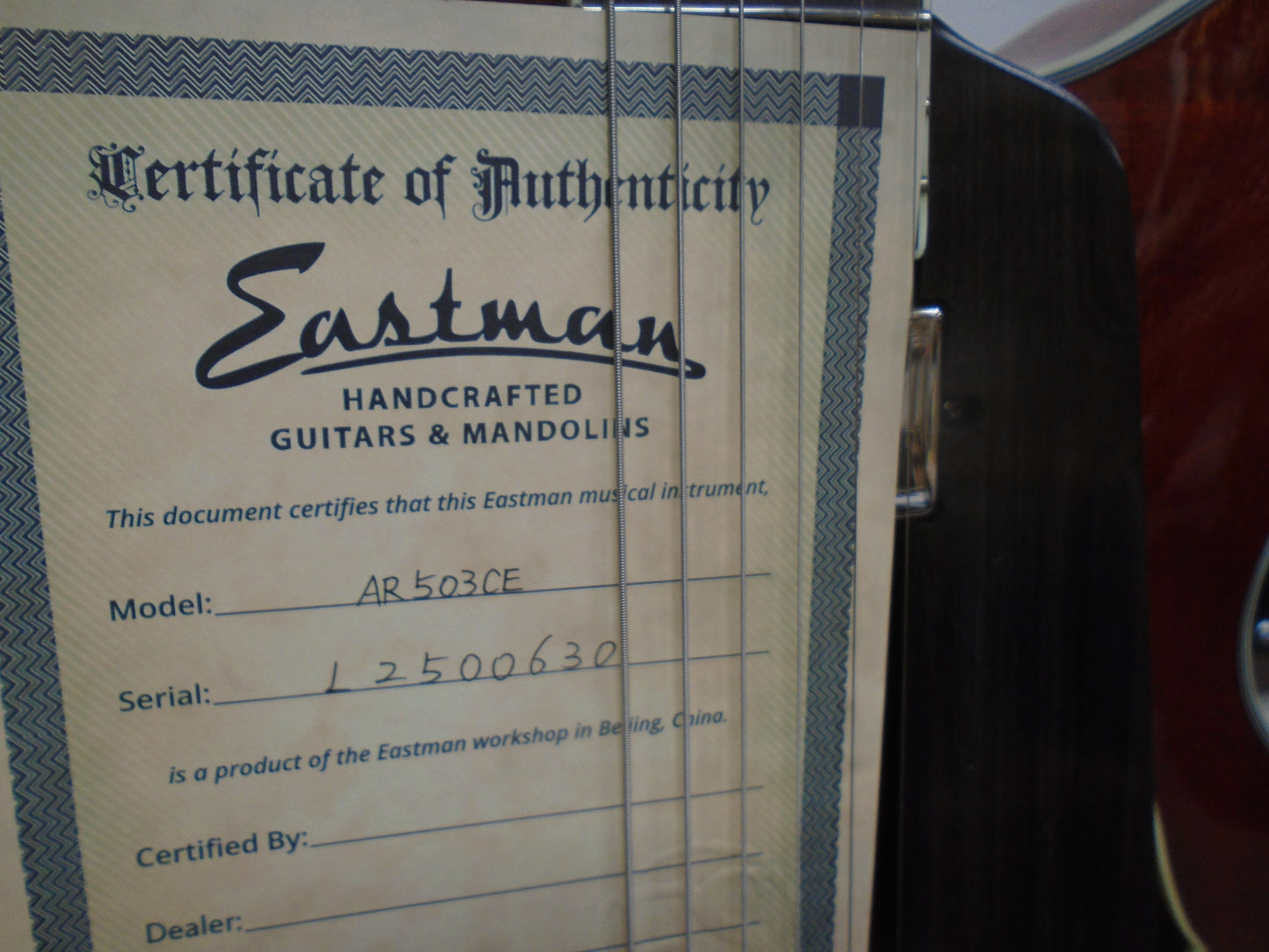 Eastman AR503CE w/case