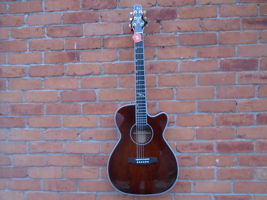 Seaugull Artist Mosaic CH Bourbon Burst HG EQ  Anthem  sf w/bag