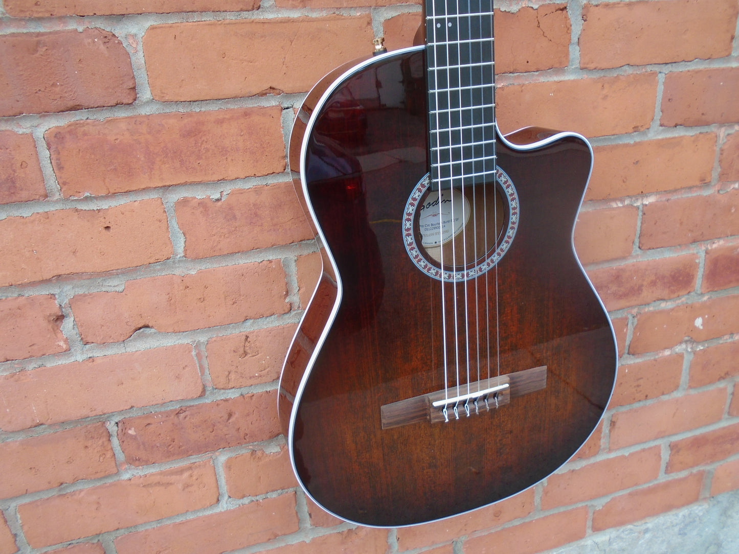 GOdin Arena PRO CW CH Bourbon Burst  EQ sf