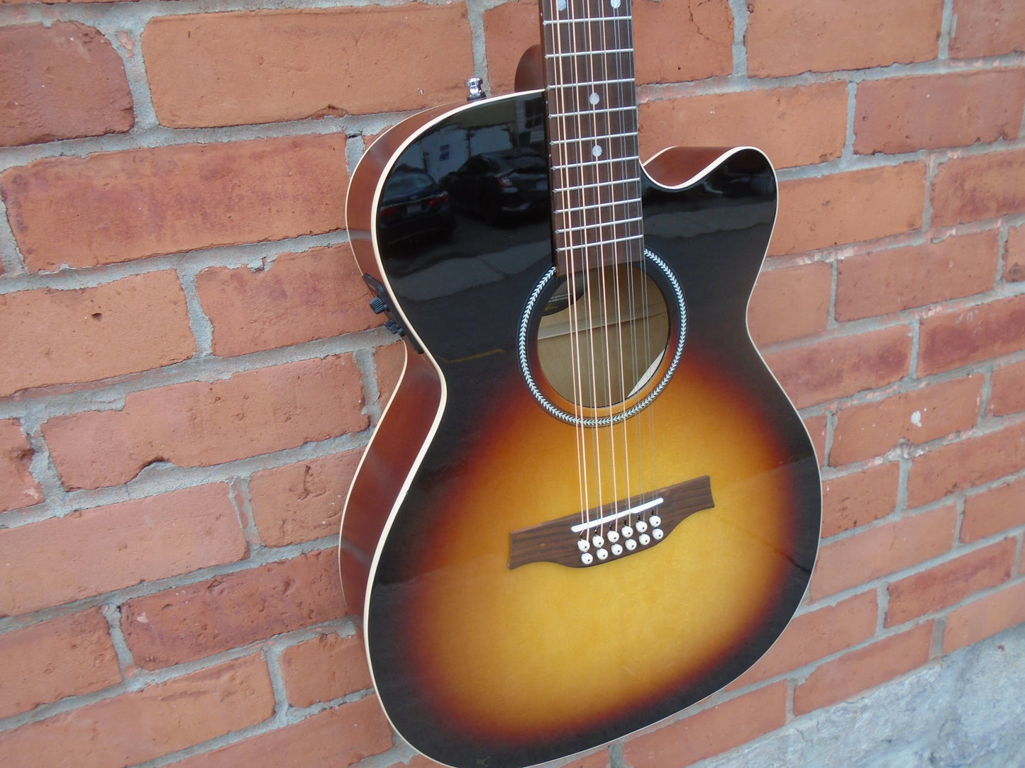Seagull S12 CW CH Spruce Sunburst GT Presys ll w/bag