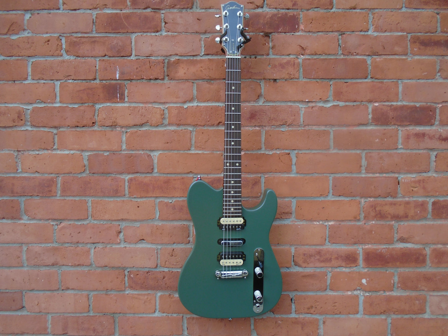 Godin Radium HT Matter Green w/bag sf